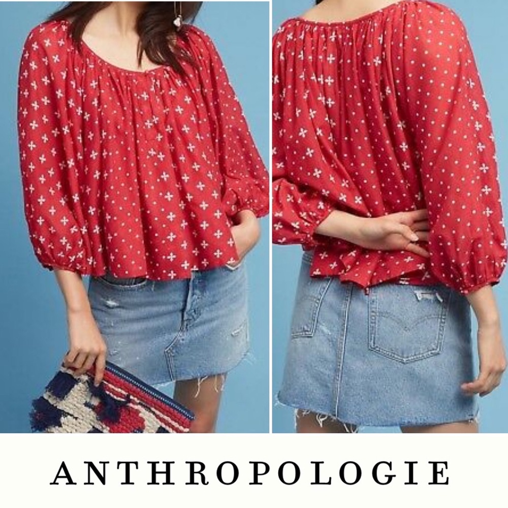 Anthropologie Blouse